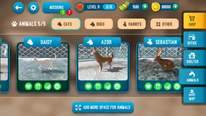 Screenshot di Animal Shelter Simulator