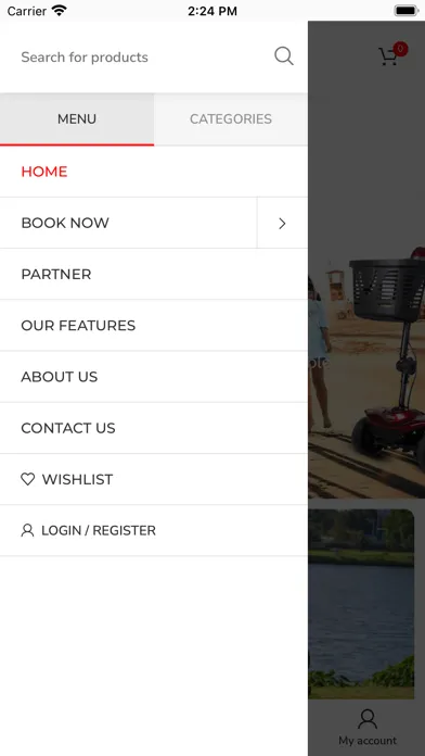 DMG Scooter Rental Screenshots