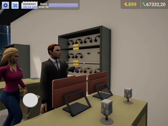 Electronics Store Simulator 3D iPad  Screenshots