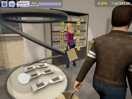 Electronics Store Simulator 3D iPad  Screenshots