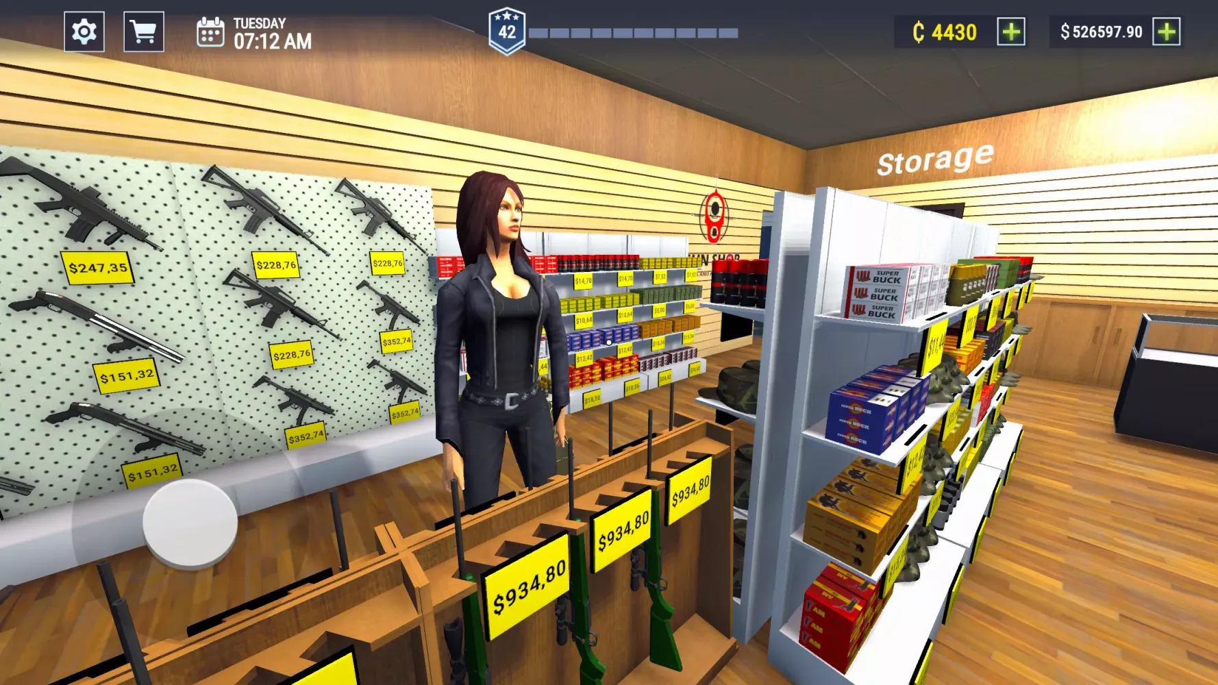 Capturas de tela do Gun Shop Simulator