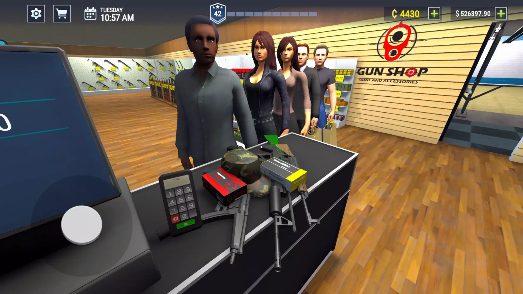 Capturas de tela do Gun Shop Simulator