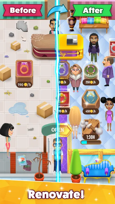 Jewel Tycoon - Dig & Build Screenshots
