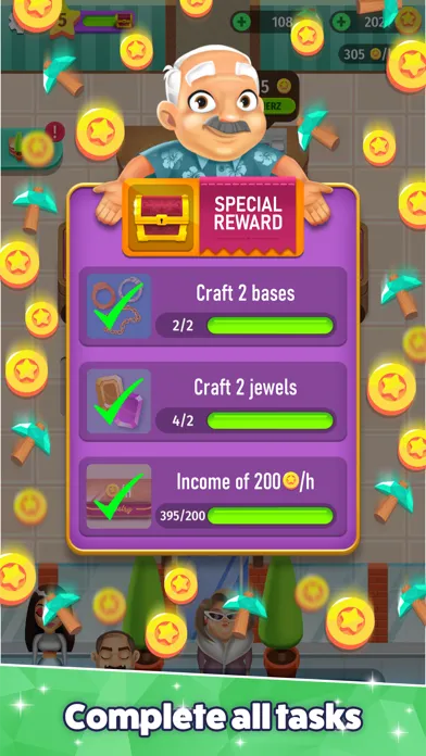 Jewel Tycoon - Dig & Build Screenshots