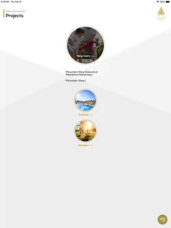 Ảnh chụp màn hình của Mountain View Egypt iPad 