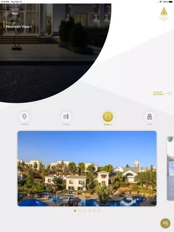 Ảnh chụp màn hình của Mountain View Egypt iPad 
