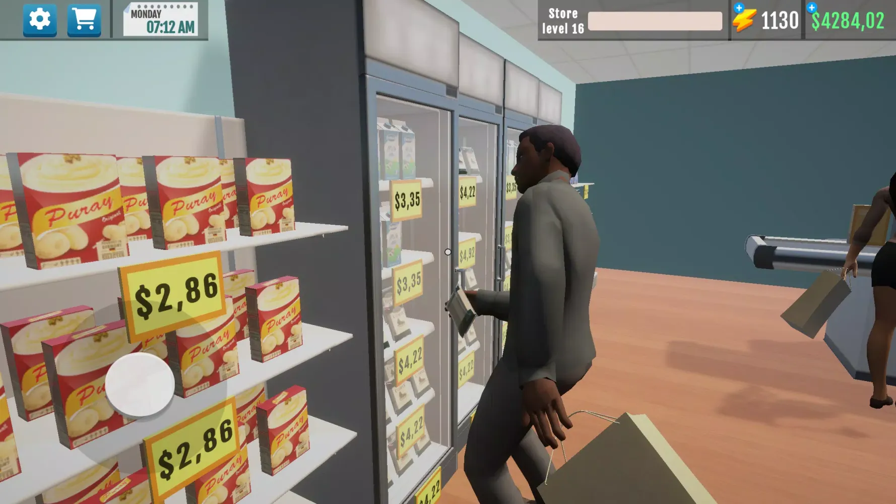 Captures d'écran de Supermarket Manager Simulator