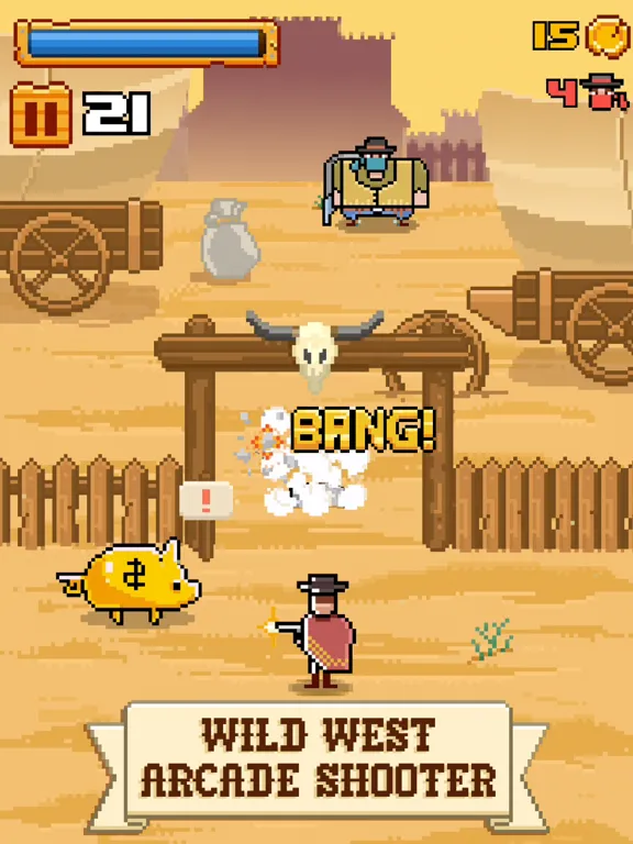 Capturas de tela do Timber West iPad 