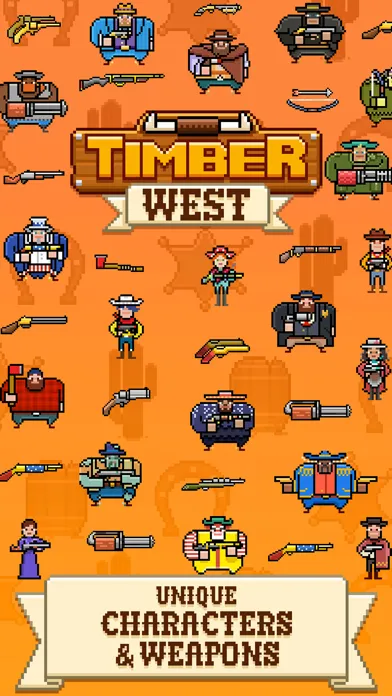 Capturas de tela do Timber West