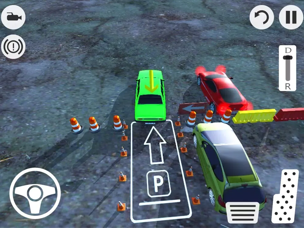 Modern Car Drive Parking 3D iPad 應用截圖