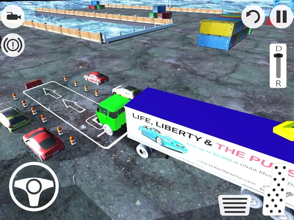 Modern Car Drive Parking 3D iPad 應用截圖