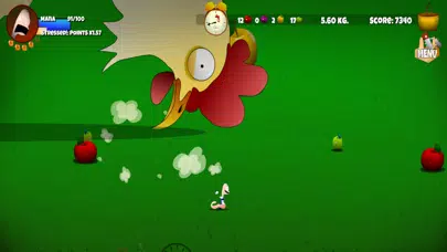 Worm Apple Run Chicken Kill應用截圖