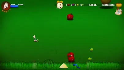 Worm Apple Run Chicken Kill Ekran Görüntüleri