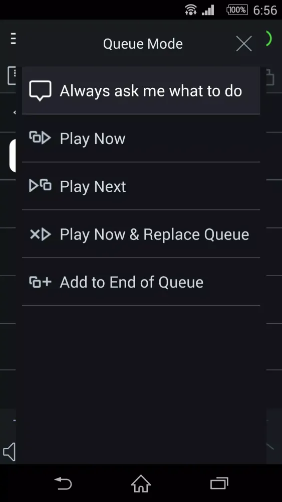 Denon Hi-Fi Remote Screenshots
