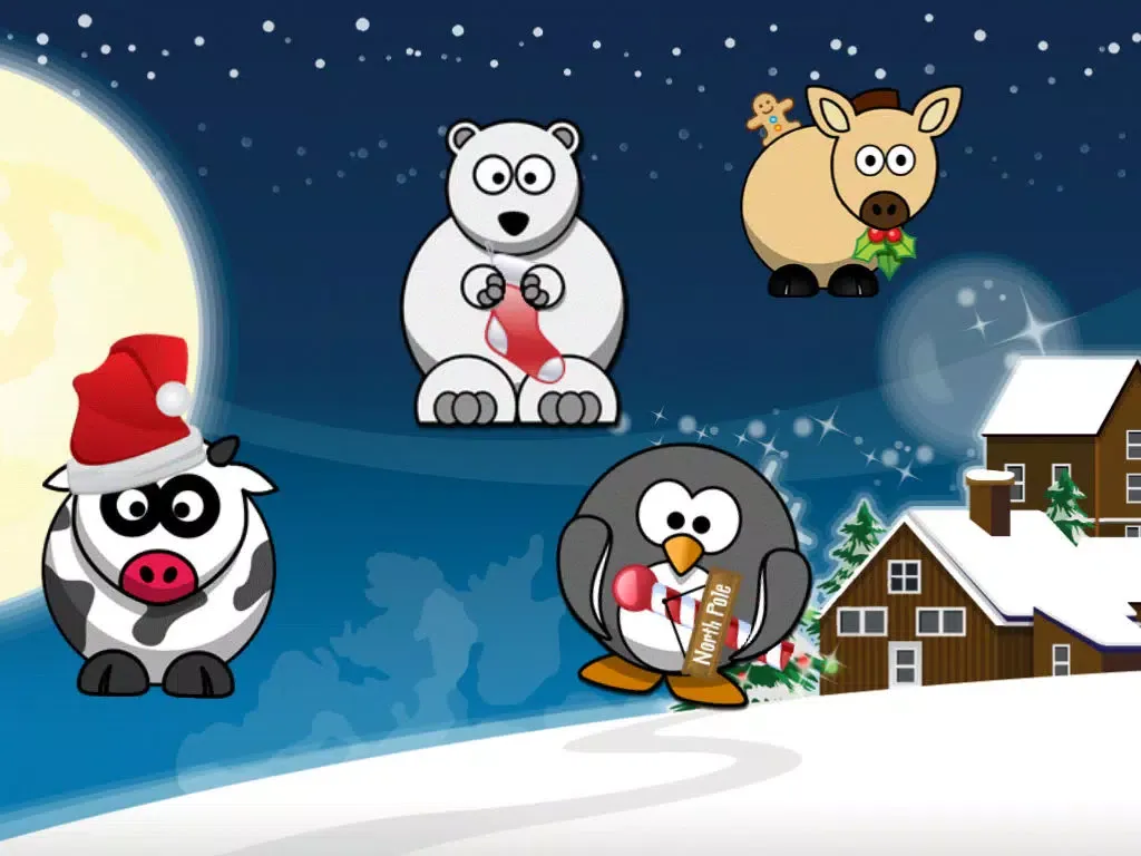 Hello Seasons - Christmas Edition - For Kids iPad  Screenshots