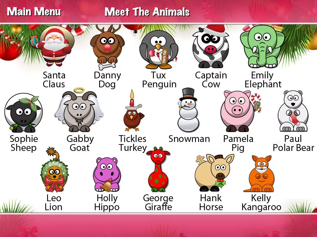 Hello Seasons - Christmas Edition - For Kids iPad  Screenshots