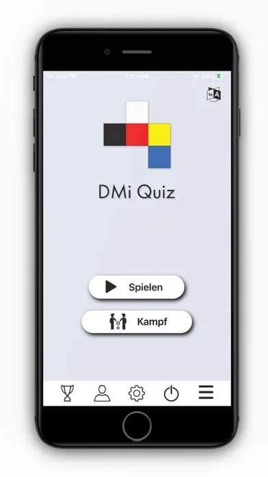 ภาพหน้าจอของ DMi Quiz