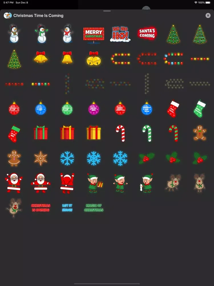 Christmas Time is Coming iPad  स्क्रीनशॉट