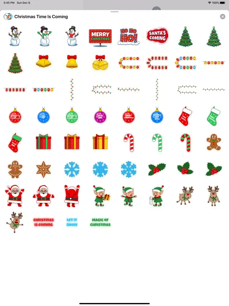 Christmas Time is Coming iPad  स्क्रीनशॉट