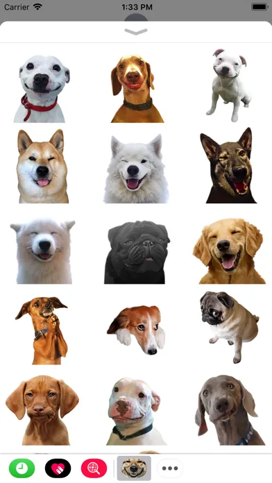 Capturas de tela do Funny Doge Animated Stickers