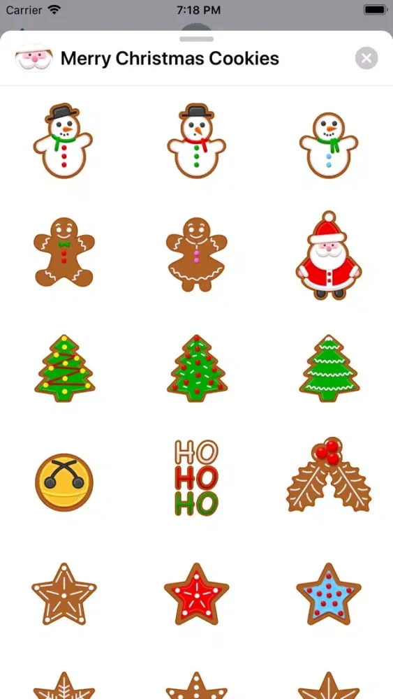 Merry Christmas Cookies Ekran Görüntüleri