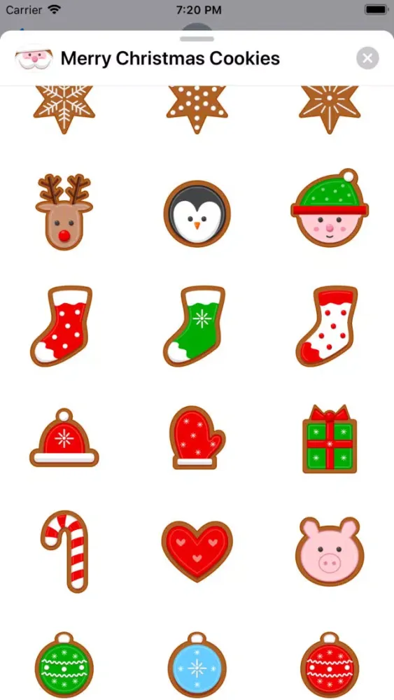 Merry Christmas Cookies Ekran Görüntüleri