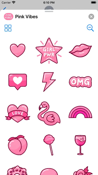 Ảnh chụp màn hình của Pink Vibes