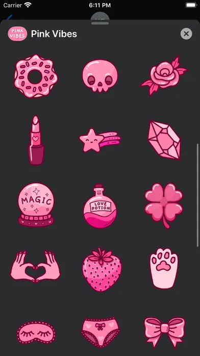 Ảnh chụp màn hình của Pink Vibes
