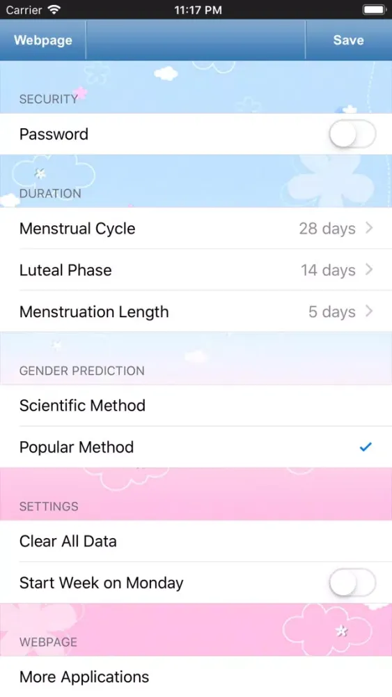 Fertility Tracker for Women Ekran Görüntüleri