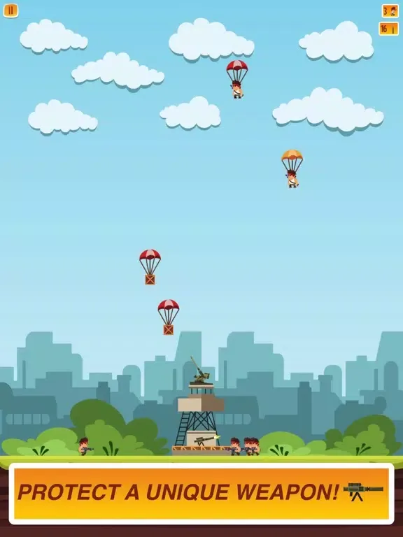 Parachute Wars iPad  Ekran Görüntüleri