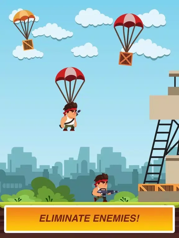Parachute Wars iPad  Ekran Görüntüleri