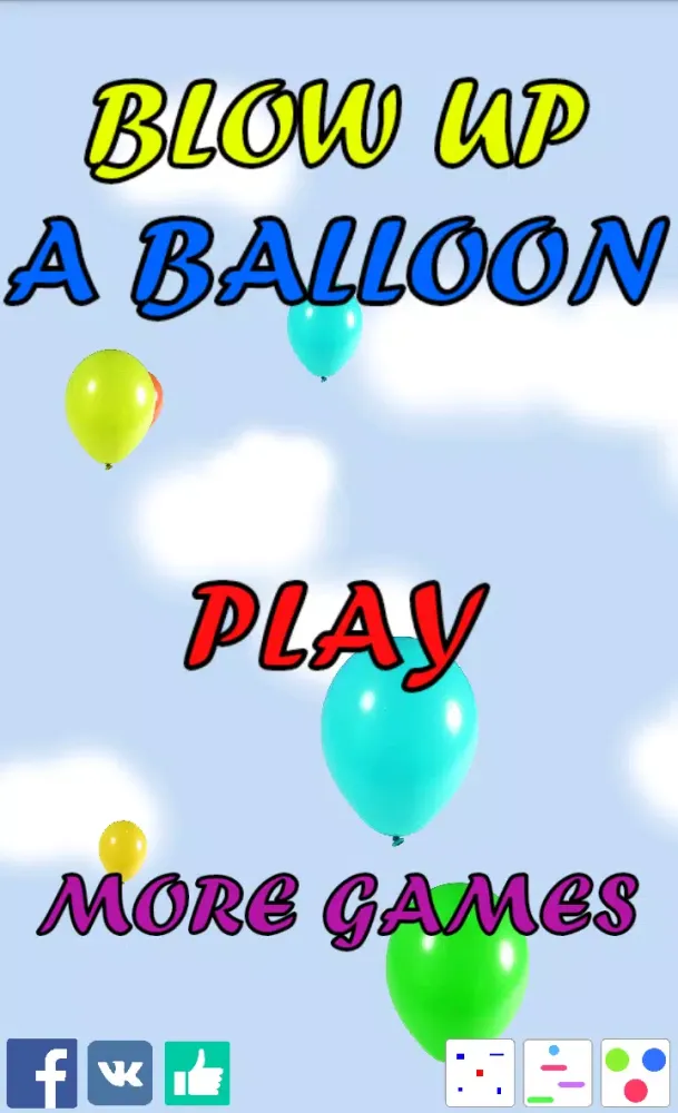 Blow up a balloon! 스크린샷