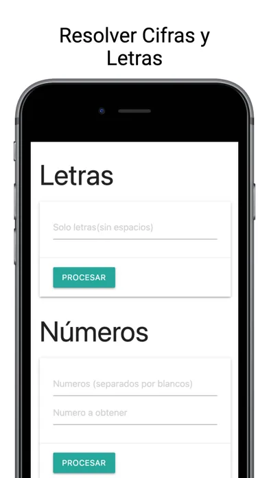 Screenshot di Resolver Cifras y Letras