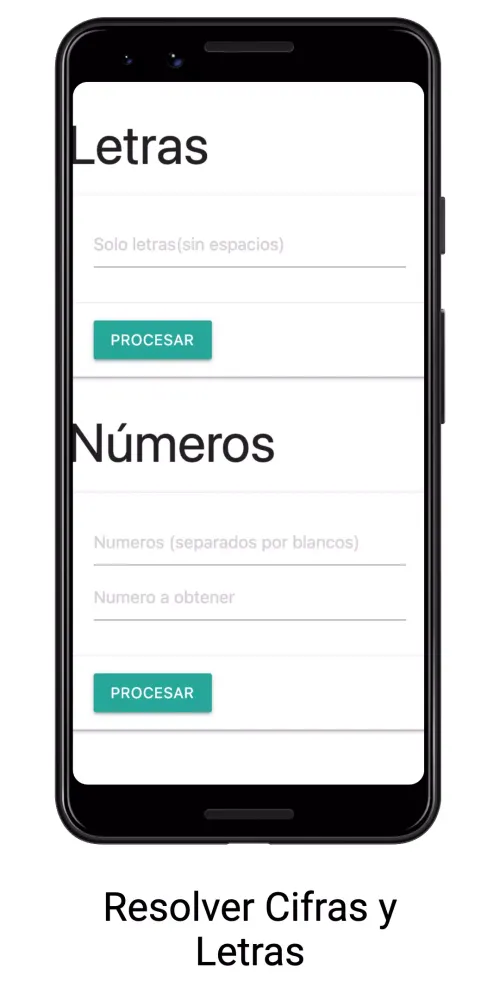 Resolver Cifras y Letras Screenshots