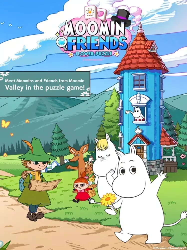 Moomin Friends iPad  스크린샷