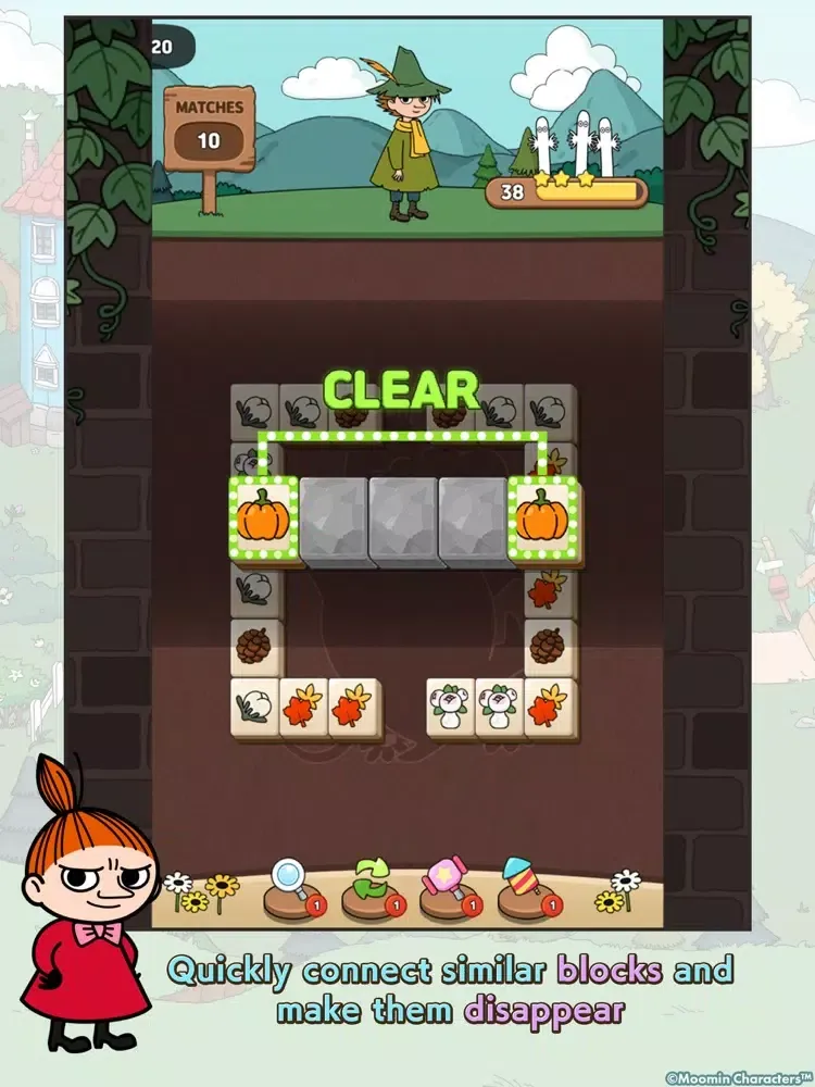 Moomin Friends iPad  스크린샷