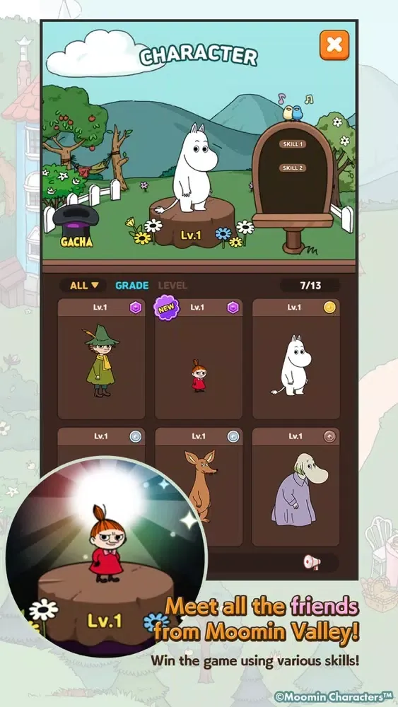 Moomin Friends 스크린샷