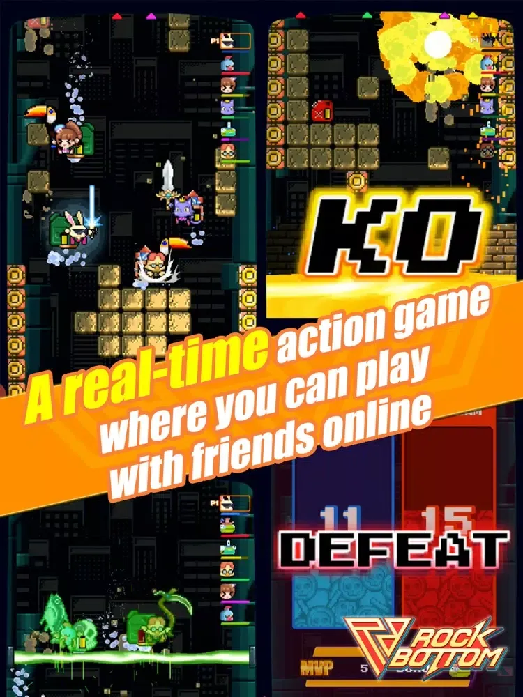 -ROCK BOTTOM- iPad  Screenshots