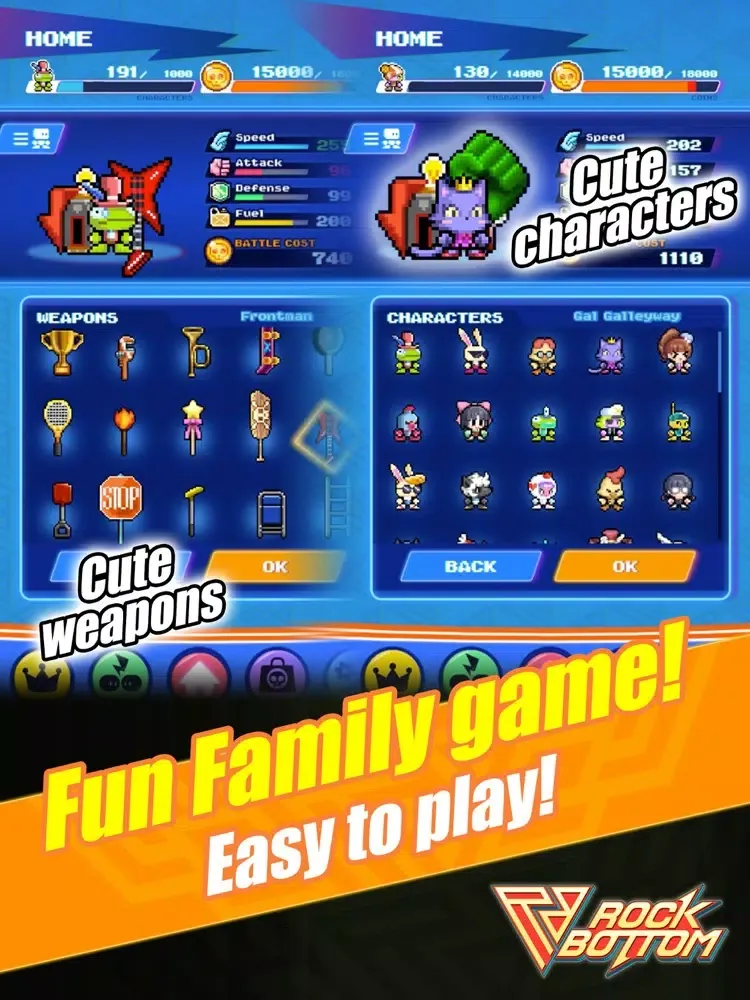 -ROCK BOTTOM- iPad  Screenshots