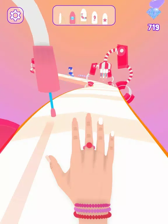 Tangkapan layar Nail Queen - Run iPad 