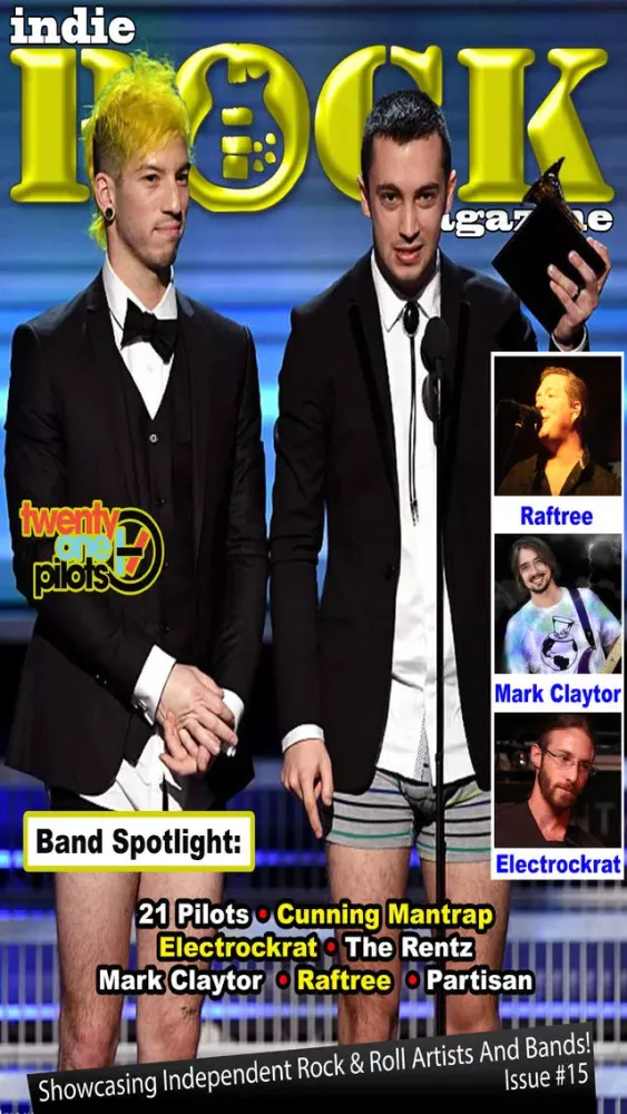 Capturas de tela do Indie Rock Magazine