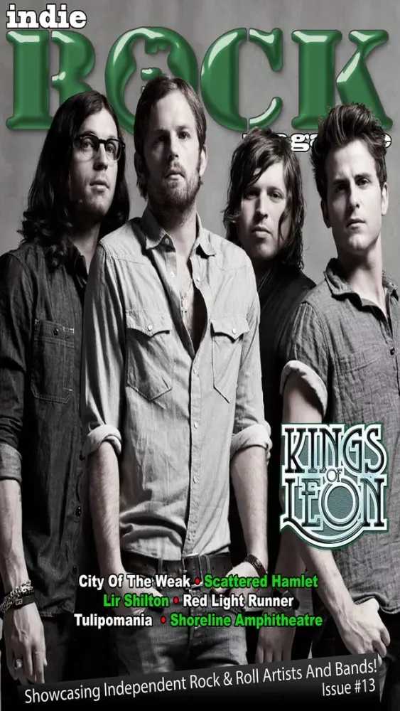 Capturas de tela do Indie Rock Magazine
