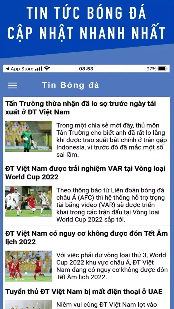 Tin Bong Da, Truc Tiep Bong Da Screenshots