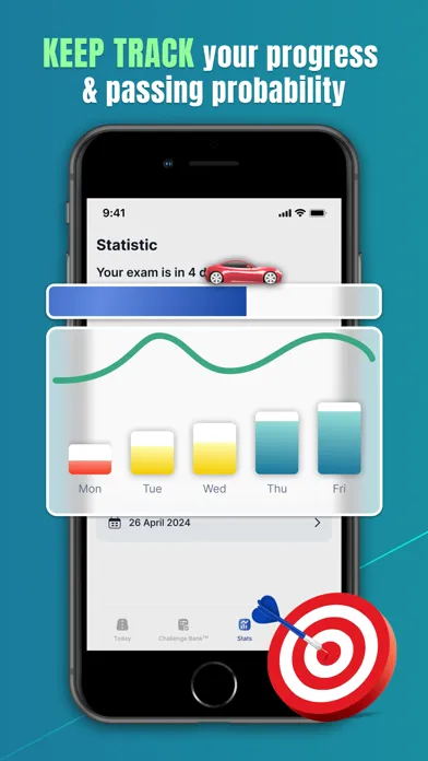 Capturas de pantalla de DMV Practice Test Prep 2024