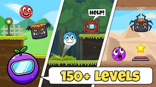 Red Ball Roller Screenshots