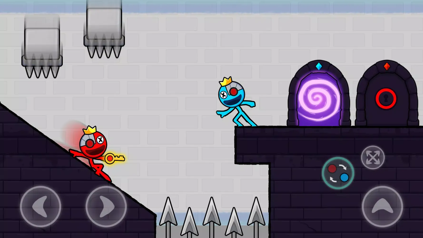 Red Blue Stick: Rainbow Master سکرین شاٹس