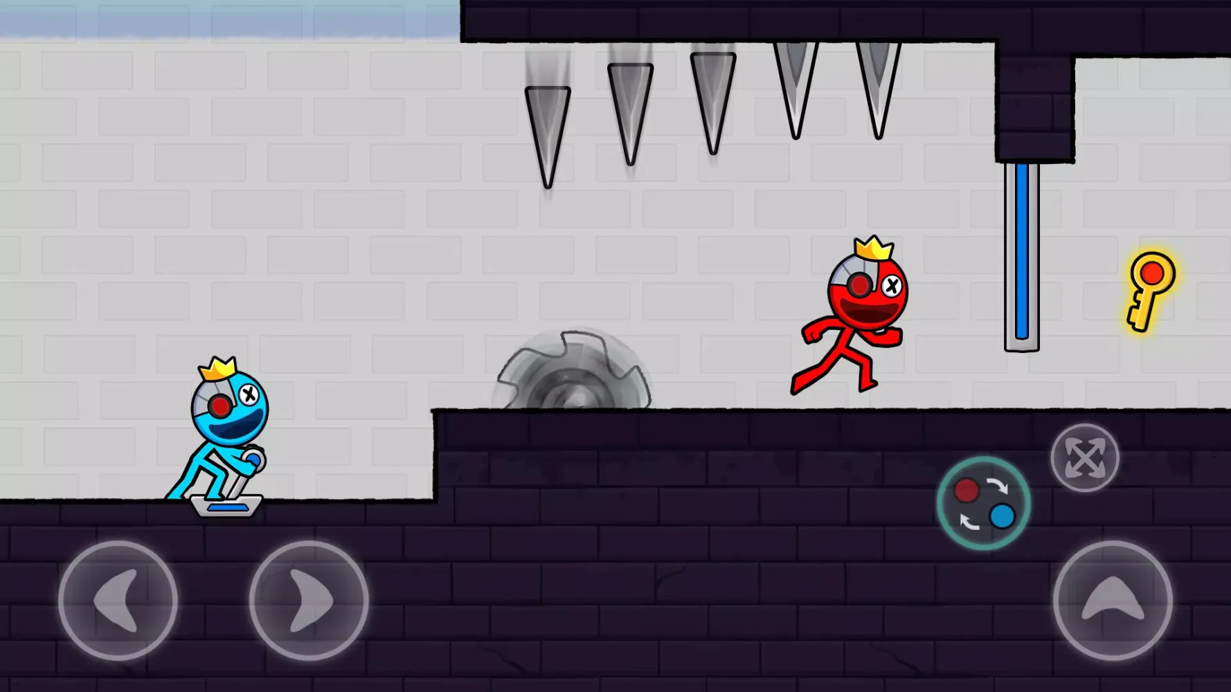 Red Blue Stick: Rainbow Master سکرین شاٹس