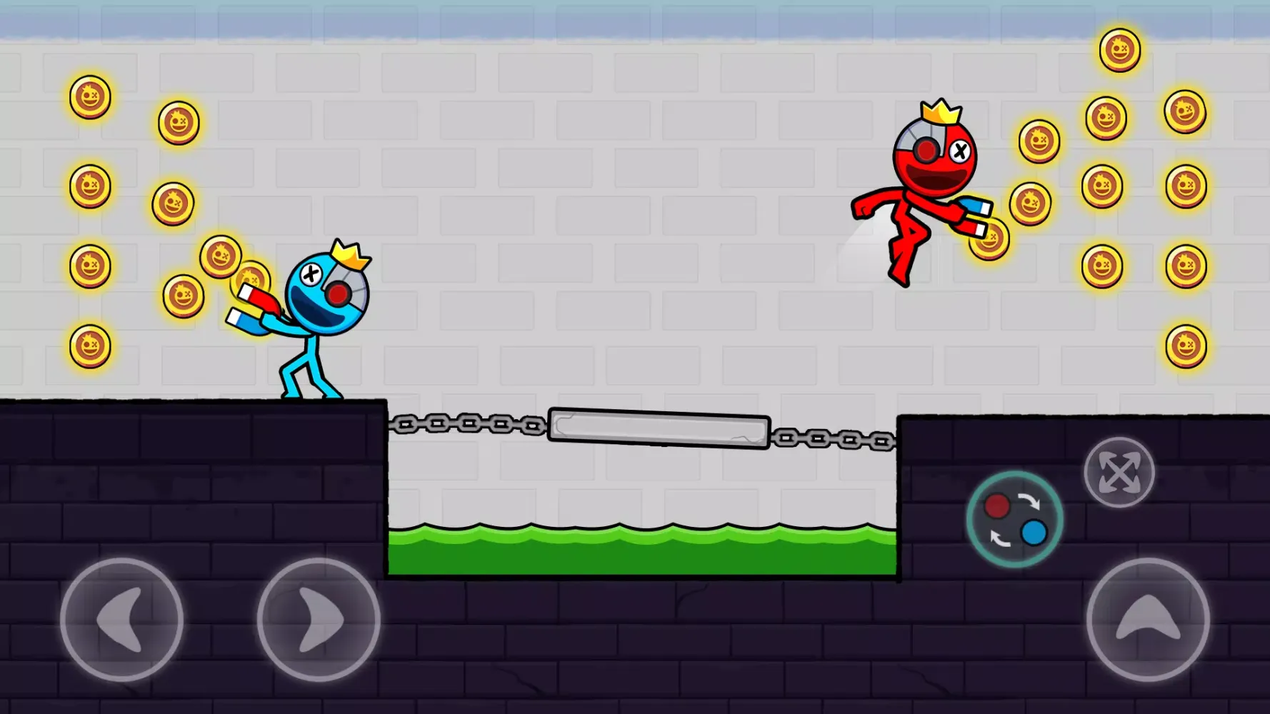 Red Blue Stick: Rainbow Master سکرین شاٹس