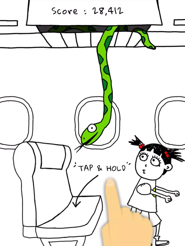 Snake on a Plane - Dodge Kiss iPad  سکرین شاٹس