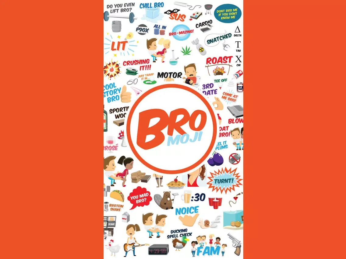 Capturas de tela do Bromoji iPad 